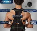 Back Looking Bent? Adjustable Posture Corrector Belt for Men & Women