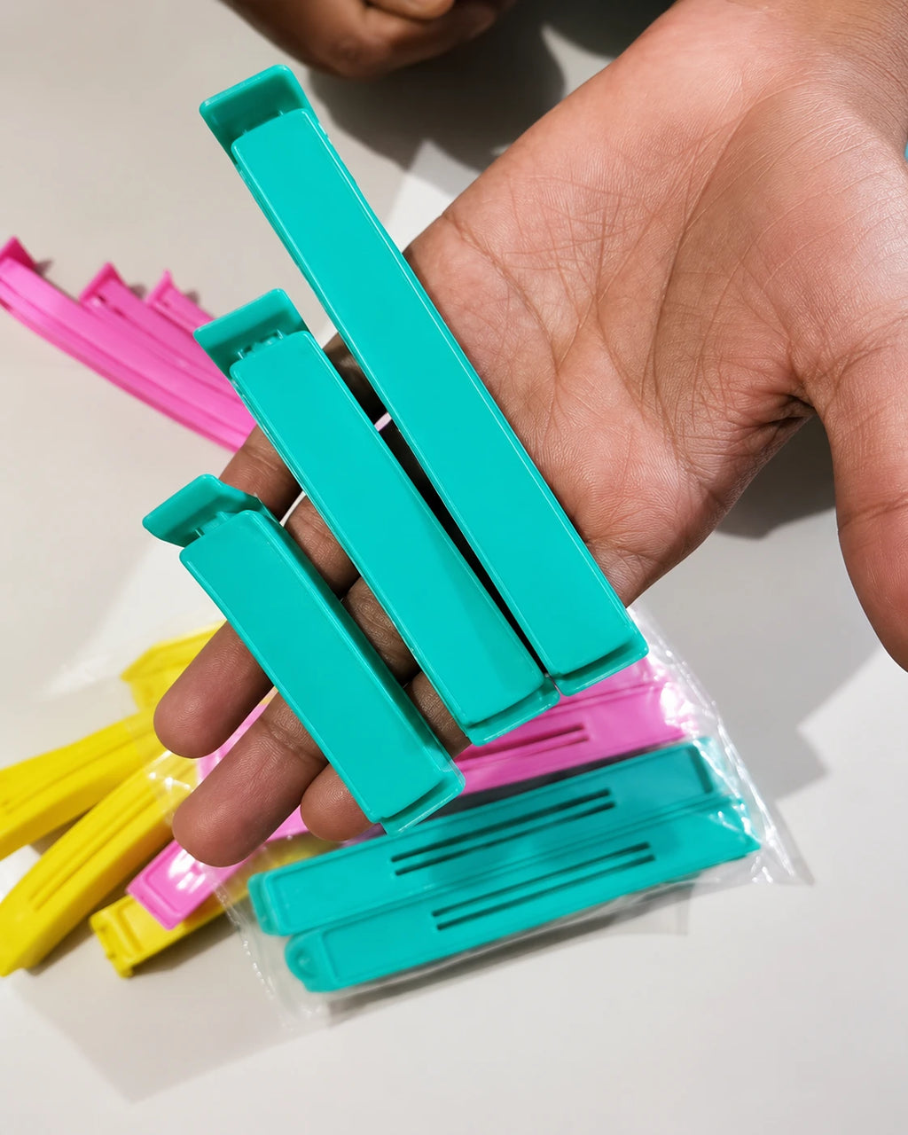Multipurpose Clips for Mess-Free Kitchen Use to Seal Open Packets Easily (Set of 36, Multicolor)