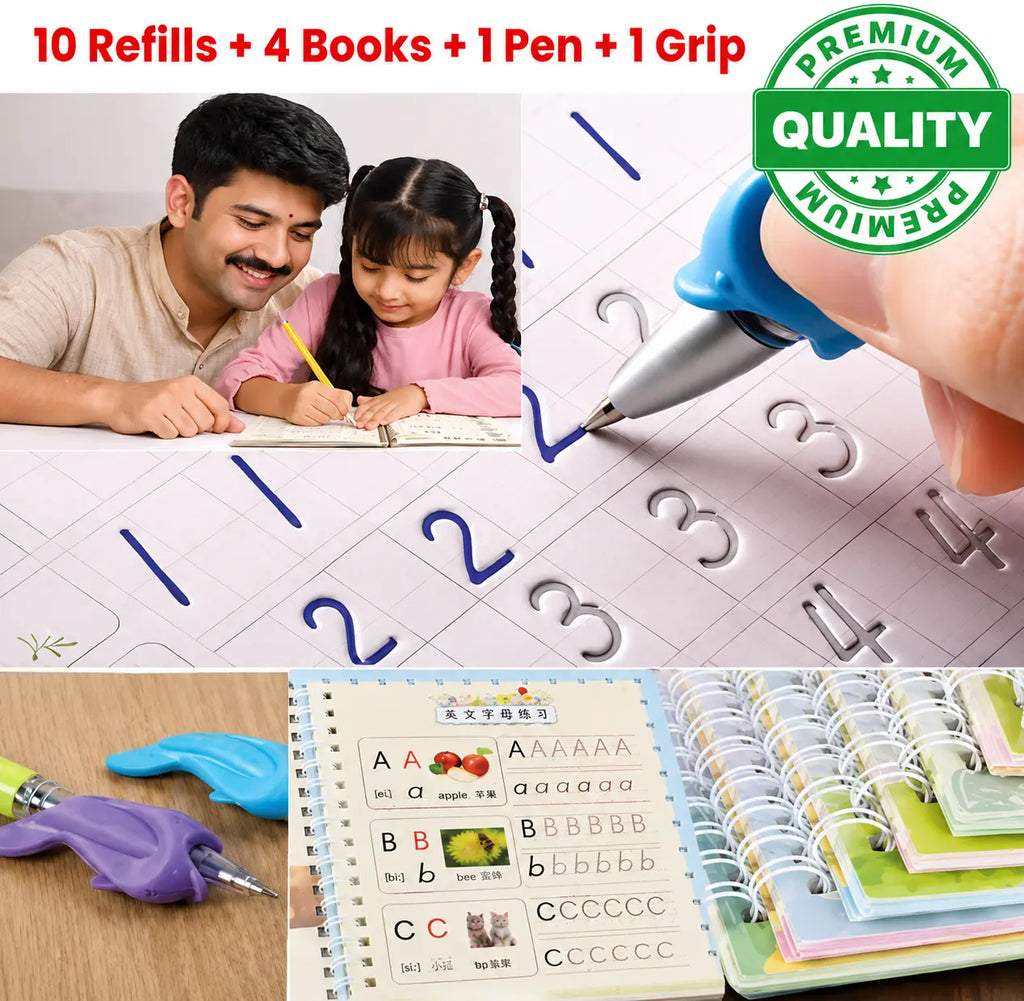 4 Smart Writing Books to Improve Kids’ Handwriting Fast