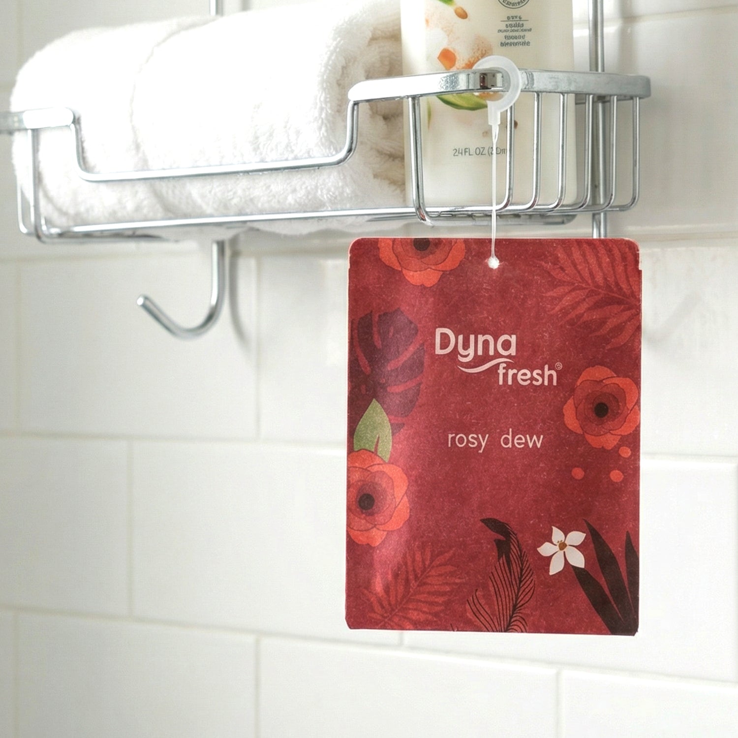 Rosy Dew Hanging Air Freshener Gel (1 Pc 10gm)