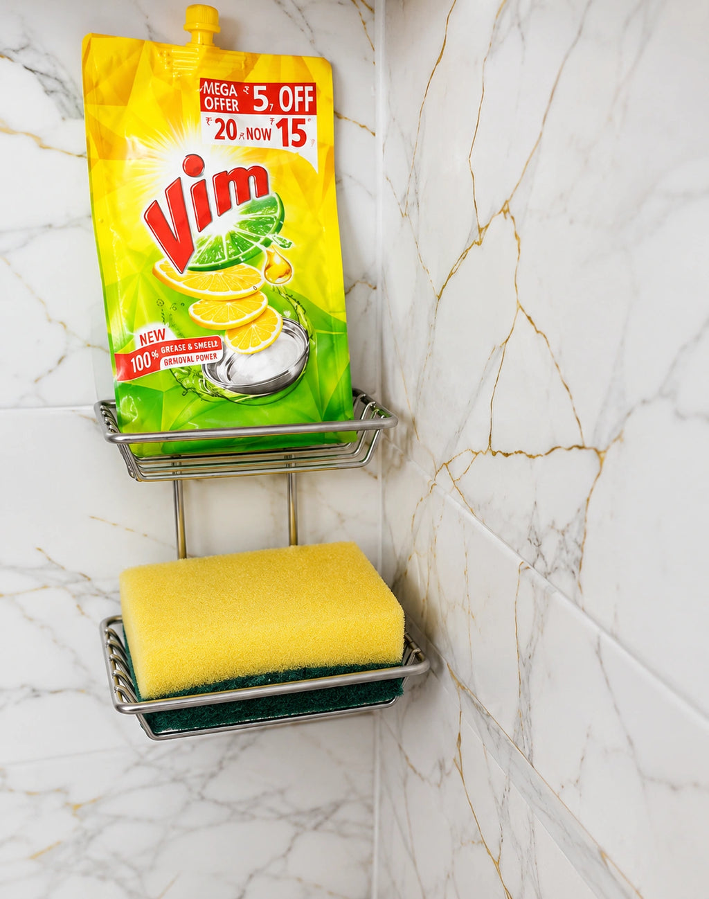 No More Soggy Soap Mess – Stainless Steel Wall Mounted Soap Storage Rack for Bathroom & Kitchen