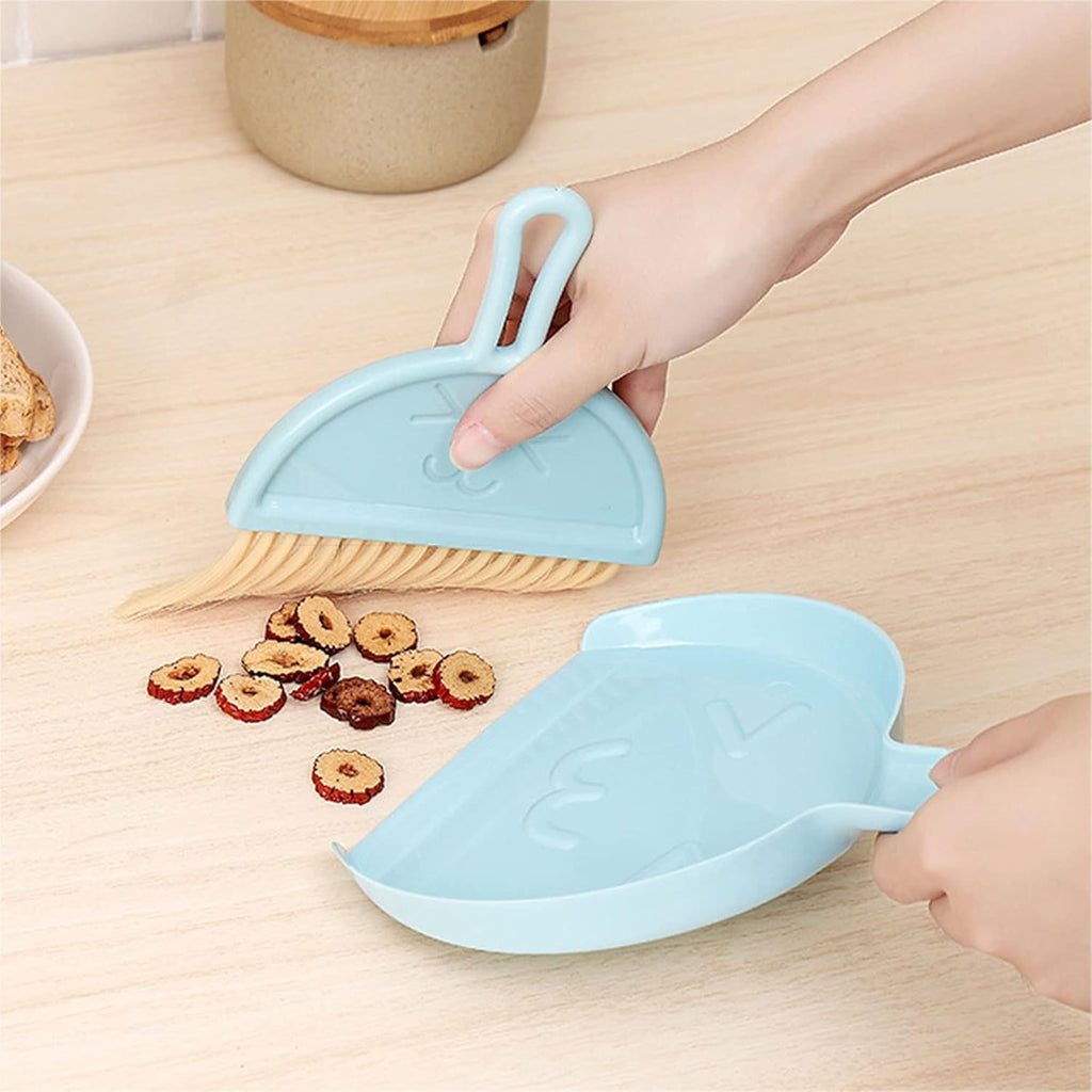 2-in-1 Mini Cleaning Dustpan  Hand Brush Set (1 Set)