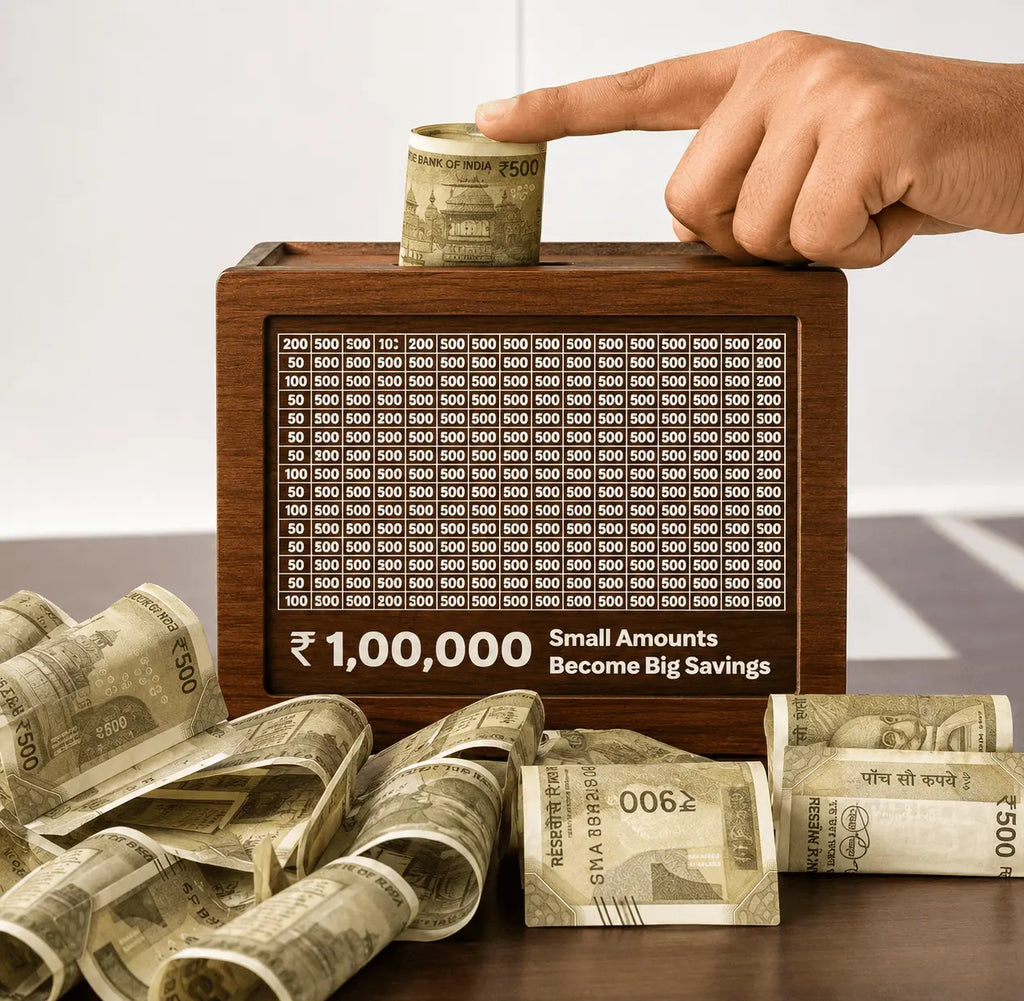 Save ₹10,000 Easily with This Fun Money Challenge Box