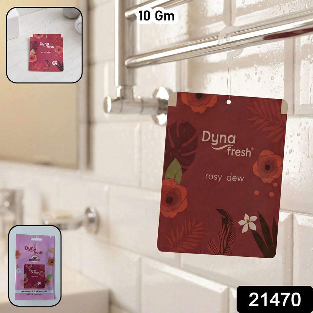 Rosy Dew Hanging Air Freshener Gel (1 Pc 10gm)